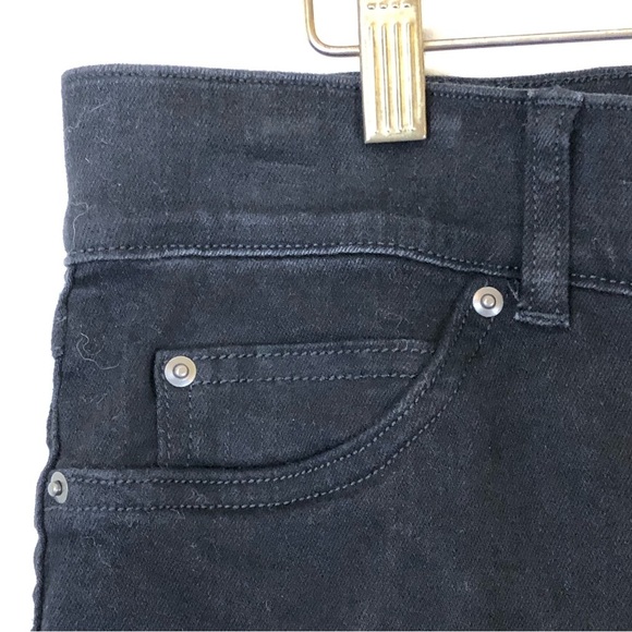 SPANX by Sara Blakely Ankle Skinny Jeans, Clean Black - Picture 11 of 16